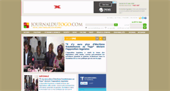 Desktop Screenshot of journaldutogo.com